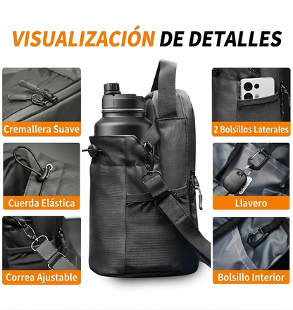Bolsa Magnética para Botella TitanHold — Llévala a Donde Vayas